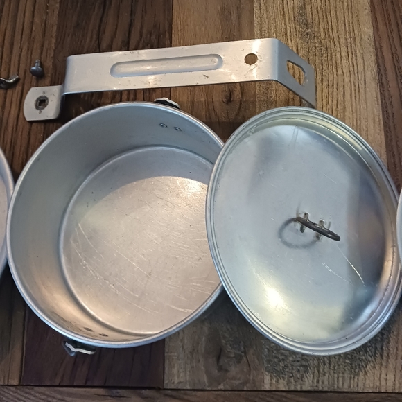 Palco vintage Camping pan/dish set. Frying pan, saucepan, dish. RV Tent *READ - Picture 7 of 8